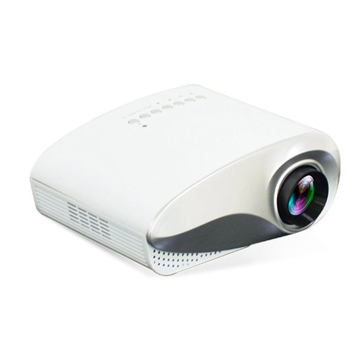 1080P HD Mini LED Projector for Home Multimedia Cinema, Support  AV / TV / VGA / USB / HDMI / SD,