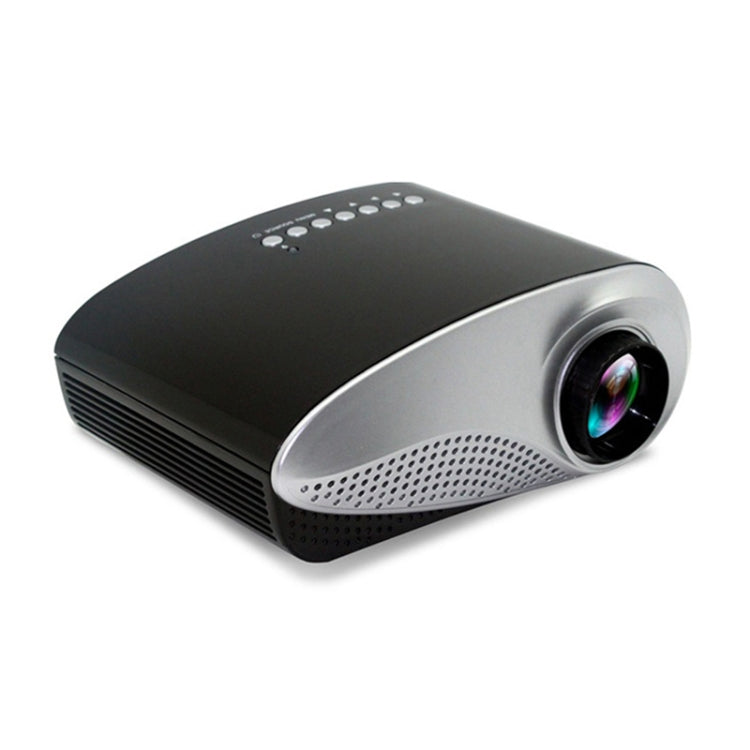 1080P HD Mini LED Projector for Home Multimedia Cinema, Support  AV / TV / VGA / USB / HDMI / SD,