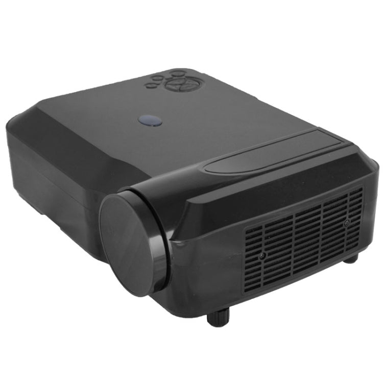 5.8 Inch Single LCD Panel Display LED Projector for Home Theater, Support HDMI / VGA / Micro SD