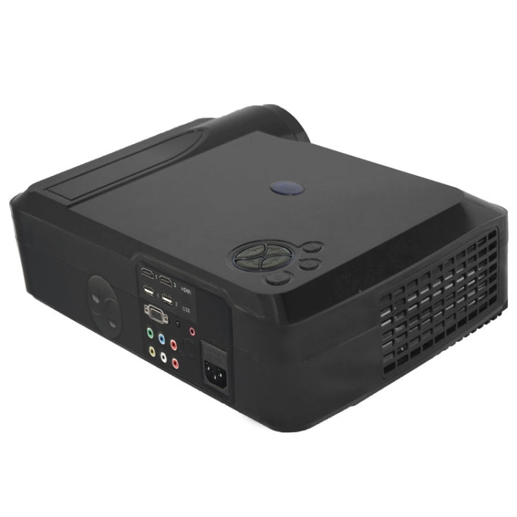5.8 Inch Single LCD Panel Display LED Projector for Home Theater, Support HDMI / VGA / Micro SD