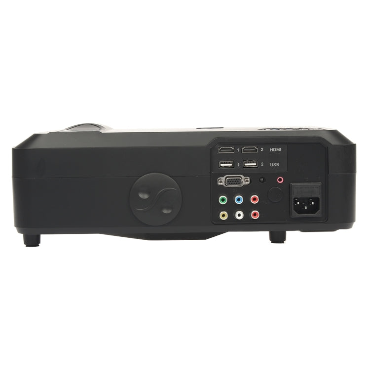 5.8 Inch Single LCD Panel Display LED Projector for Home Theater, Support HDMI / VGA / Micro SD