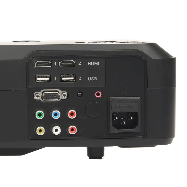 5.8 Inch Single LCD Panel Display LED Projector for Home Theater, Support HDMI / VGA / Micro SD