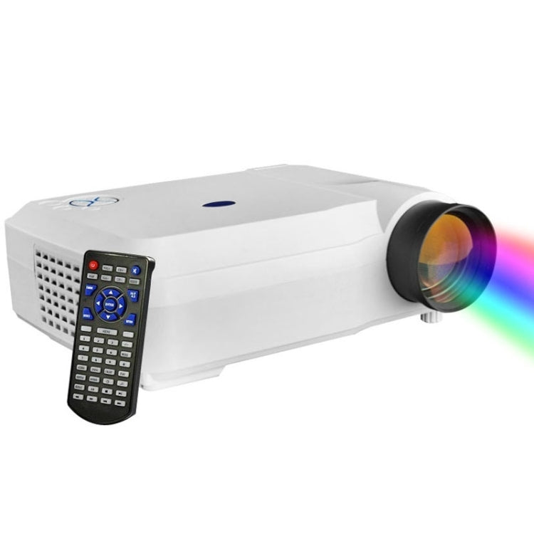 5.8 Inch Single LCD Panel Display LED Projector for Home Theater, Support HDMI / VGA / Micro SD
