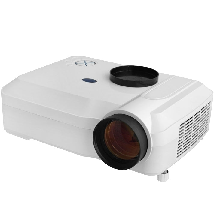 5.8 Inch Single LCD Panel Display LED Projector for Home Theater, Support HDMI / VGA / Micro SD