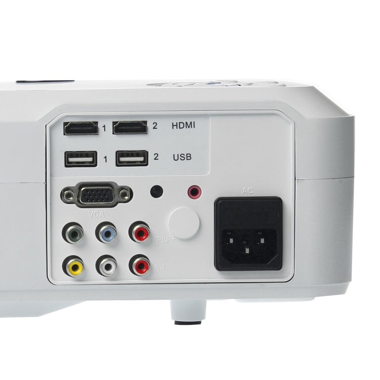 5.8 Inch Single LCD Panel Display LED Projector for Home Theater, Support HDMI / VGA / Micro SD