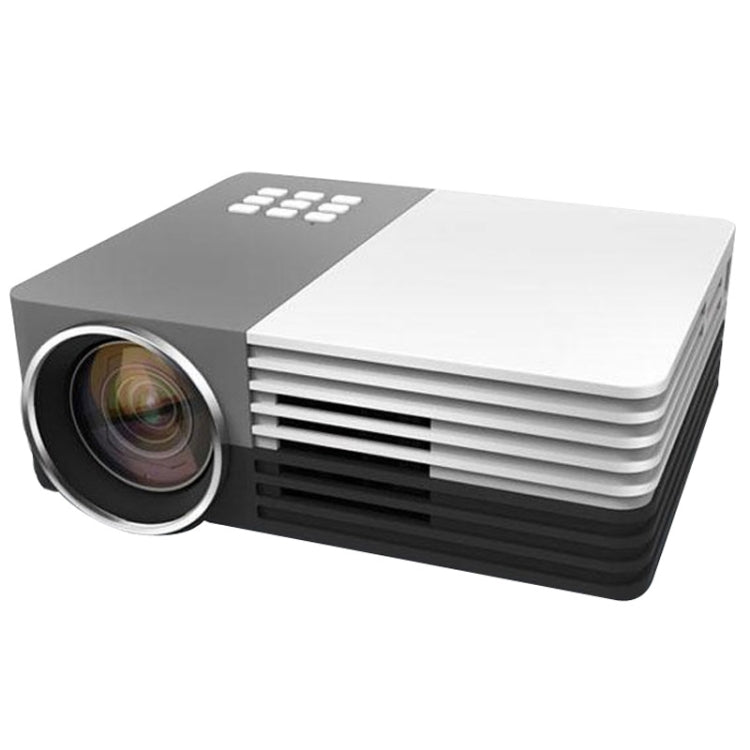 GM50 Full HD 1080P Home Theater Mini Projector for Video Games TV Movie, Support HDMI / VGA / AV