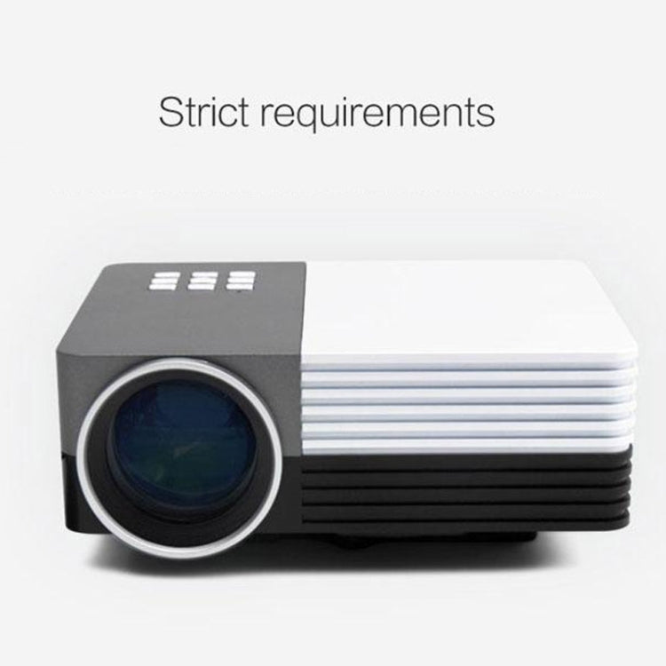 GM50 Full HD 1080P Home Theater Mini Projector for Video Games TV Movie, Support HDMI / VGA / AV