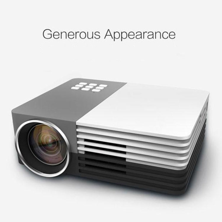 GM50 Full HD 1080P Home Theater Mini Projector for Video Games TV Movie, Support HDMI / VGA / AV