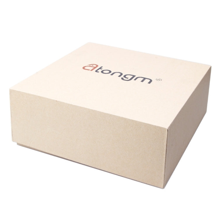 Atongm D10 Portable LED Projector, DLP 0.3 inch Single DMD Panel, Android 4.2 OS, Support WiFi(Black)