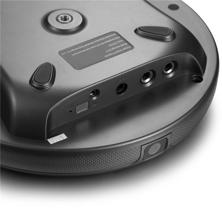 Atongm D10 Portable LED Projector, DLP 0.3 inch Single DMD Panel, Android 4.2 OS, Support WiFi(Black)