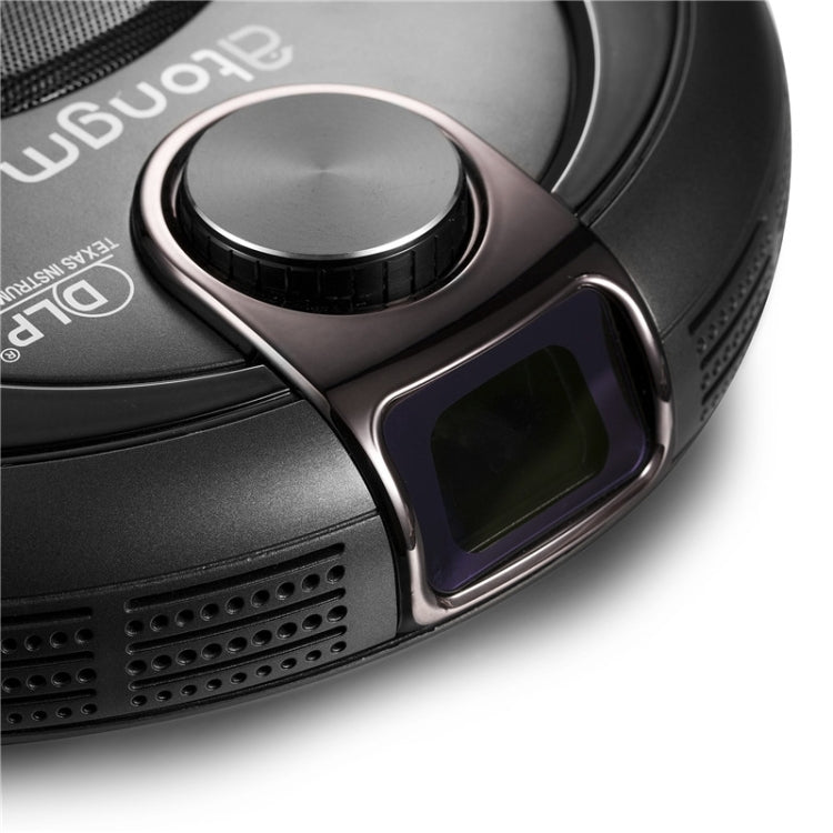 Atongm D10 Portable LED Projector, DLP 0.3 inch Single DMD Panel, Android 4.2 OS, Support WiFi(Black)