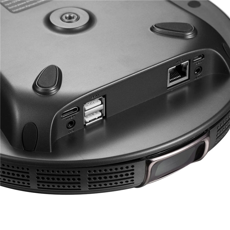 Atongm D10 Portable LED Projector, DLP 0.3 inch Single DMD Panel, Android 4.2 OS, Support WiFi(Black)