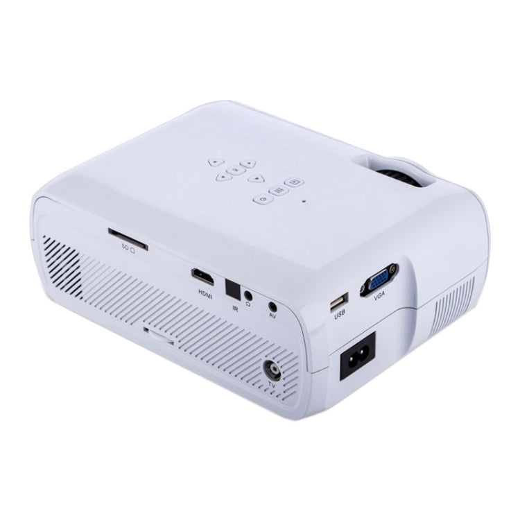 Uhappy U80 Portable Home Theater 1080P LED HD Mini Digital Projector, Support HDMI, VGA, USB