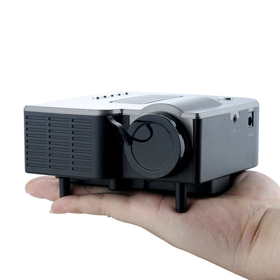 50 ANSI Lumens Portable Multimedia Entertainment LED Projector with Speaker / Remote Control, Supports USB Flash Disk / SD Card / VGA / AV In (Single-chip LCD Technology, 320 x 240 Resolution)