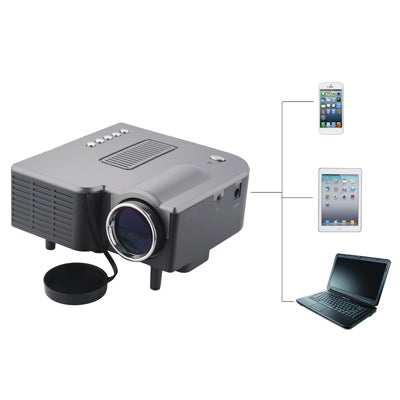 50 ANSI Lumens Portable Multimedia Entertainment LED Projector with Speaker / Remote Control, Supports USB Flash Disk / SD Card / VGA / AV In (Single-chip LCD Technology, 320 x 240 Resolution)