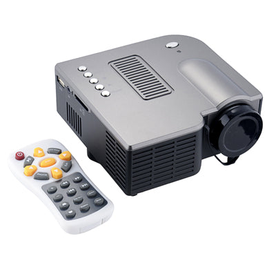 50 ANSI Lumens Portable Multimedia Entertainment LED Projector with Speaker / Remote Control, Supports USB Flash Disk / SD Card / VGA / AV In (Single-chip LCD Technology, 320 x 240 Resolution)