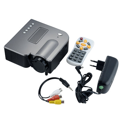 50 ANSI Lumens Portable Multimedia Entertainment LED Projector with Speaker / Remote Control, Supports USB Flash Disk / SD Card / VGA / AV In (Single-chip LCD Technology, 320 x 240 Resolution)