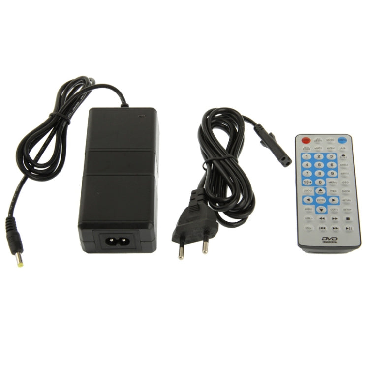 Multimedia LED Movie Projector with Remote Controller, Built-in Speaker, Support TF Card / USB / AV Input / Charging for Mobile Phone(Black)