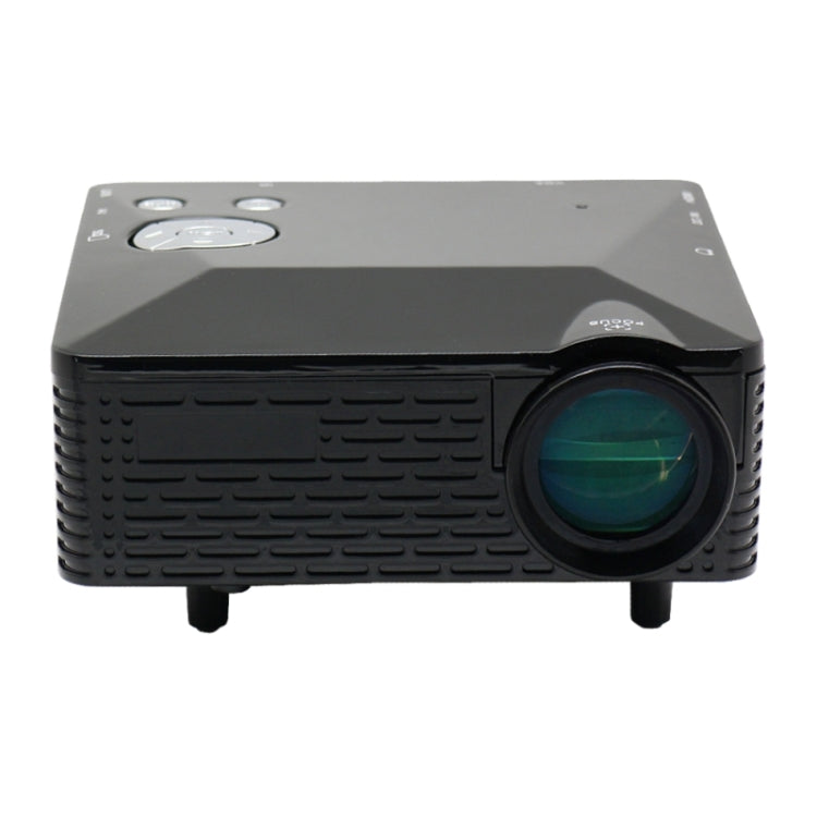 PRJ-BL18 Black, 60 Lumens Mini Projector, Support AV / VGA / USB / SD / HDMI Multiple Interface
