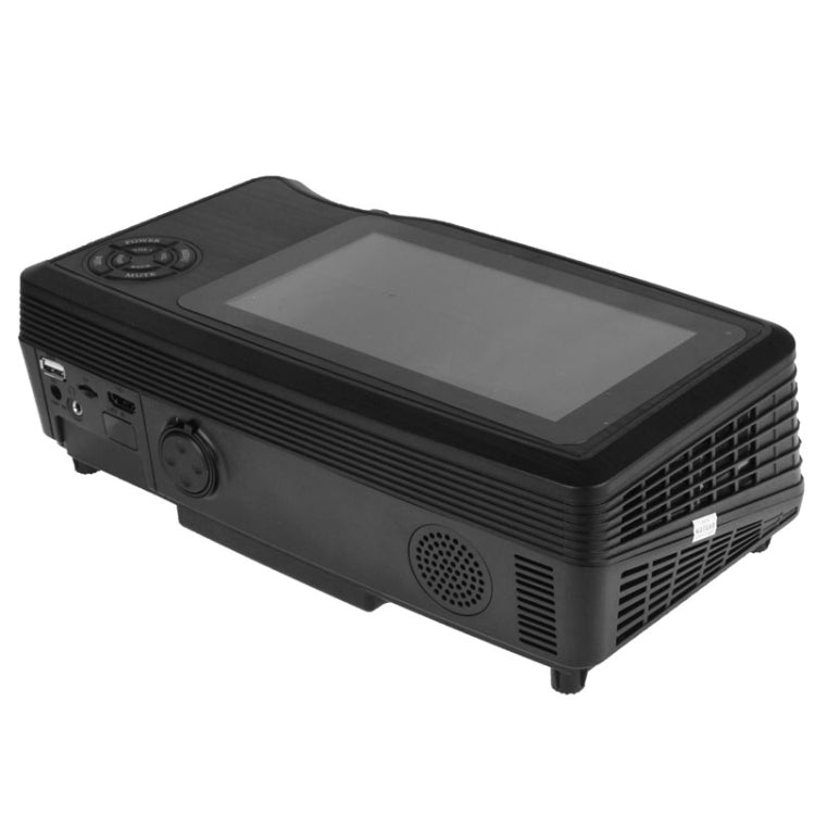 Android 4.0 Wifi Portable Mini LED Projector 5.0 inch LCD Screen for Home Theater, Support HDMI