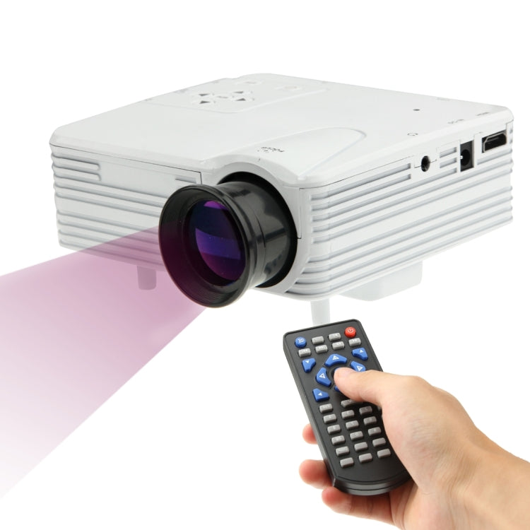 H80 Mini 80 lumens 640 x 480 HD Multimedia LED Projector