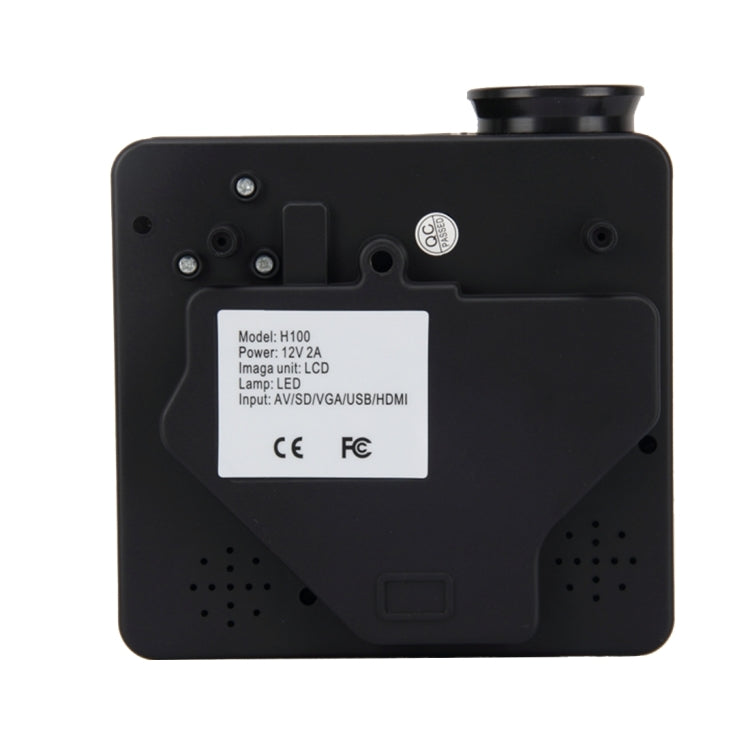 H80 Mini 80 lumens 640 x 480 HD Multimedia LED Projector