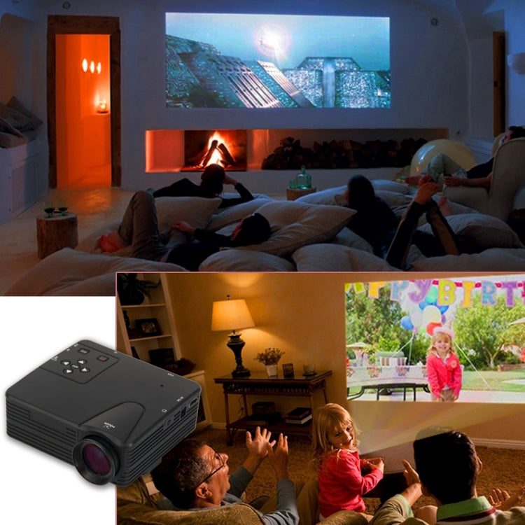 H80 Mini 80 lumens 640 x 480 HD Multimedia LED Projector