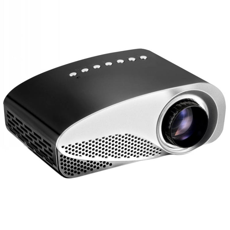 Vivibright GP8S Portable Micro Projector Home Theater Projector with Remote Control, 2.4 inch LCD Panels, Support USB / SD / HDMI
