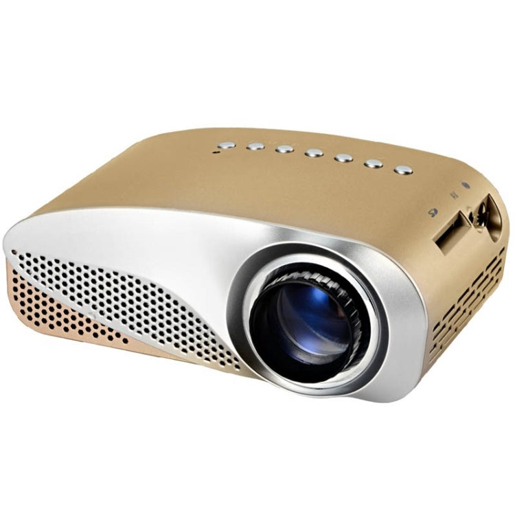 Vivibright GP8S Portable Micro Projector Home Theater Projector with Remote Control, 2.4 inch LCD Panels, Support USB / SD / HDMI