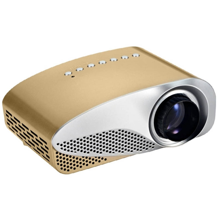 Vivibright GP8S Portable Micro Projector Home Theater Projector with Remote Control, 2.4 inch LCD Panels, Support USB / SD / HDMI