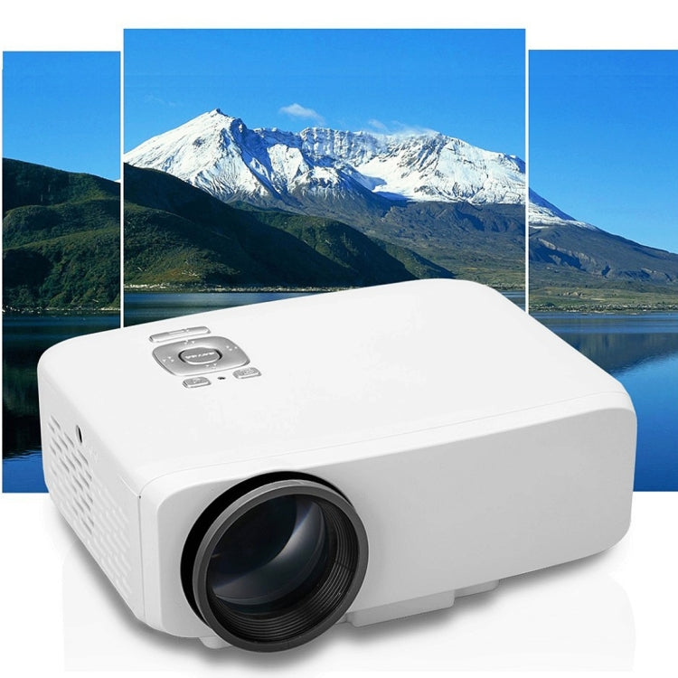 Vivibright GP9S Full HD 1080P 800LM Home Theater Projector with Remote Control, 3.7 inch Single TFT-LCD Panel Display