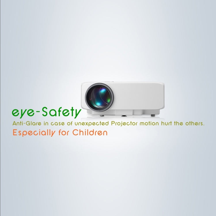 Vivibright GP9S Full HD 1080P 800LM Home Theater Projector with Remote Control, 3.7 inch Single TFT-LCD Panel Display