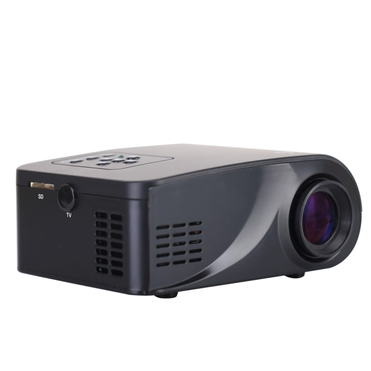 X6 Full HD 1080P 100LM Mini LED Home Theater Projector with Remote Control, Support HDMI / VGA / SD / RCA