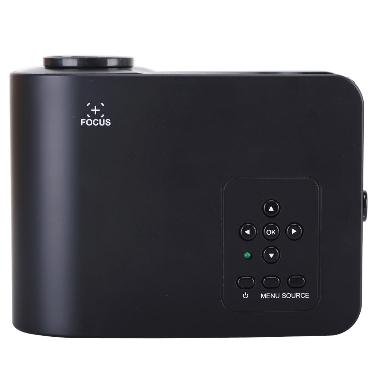 X6 Full HD 1080P 100LM Mini LED Home Theater Projector with Remote Control, Support HDMI / VGA / SD / RCA