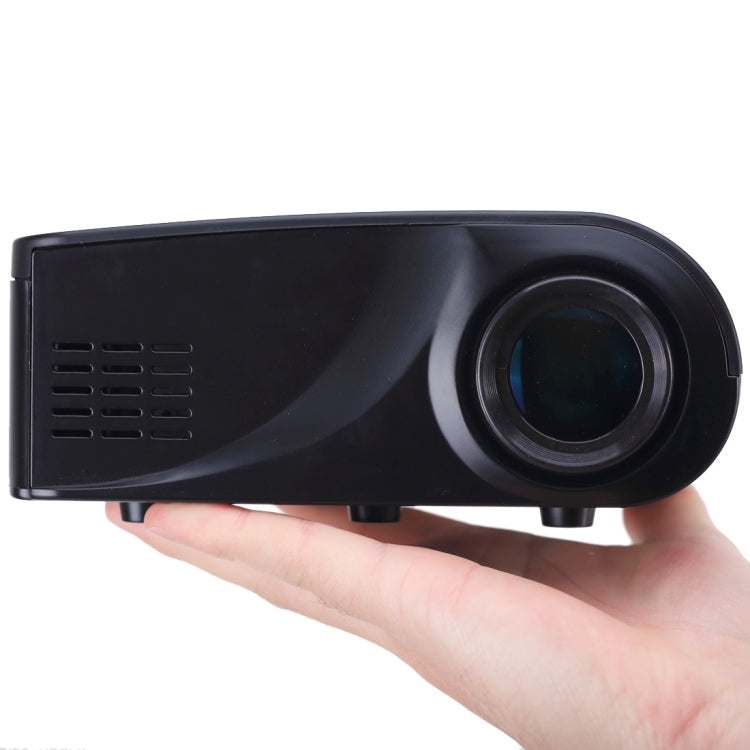 X6 Full HD 1080P 100LM Mini LED Home Theater Projector with Remote Control, Support HDMI / VGA / SD / RCA