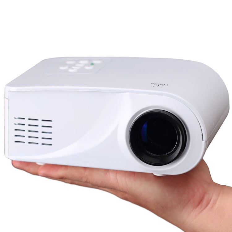 X6 Full HD 1080P 100LM Mini LED Home Theater Projector with Remote Control, Support HDMI / VGA / SD / RCA