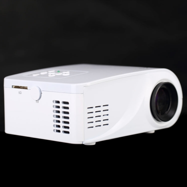 X6 Full HD 1080P 100LM Mini LED Home Theater Projector with Remote Control, Support HDMI / VGA / SD / RCA