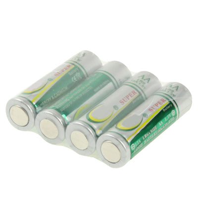 4 PCS 1.5V AA LR6 15A Long Lasting Alakaline Battery