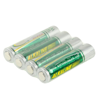 1.5V AAA LR03 15A Long Lasting Alakaline Battery (4pcs in one packaging, the price is for 4pcs)