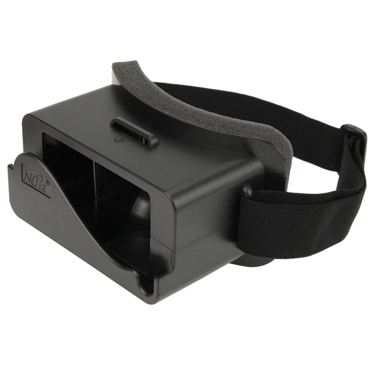 NJ-3D 1688A+ Virtual Reality 3D Video Glasses for iPhone 5 & 5S & 5C(Black)