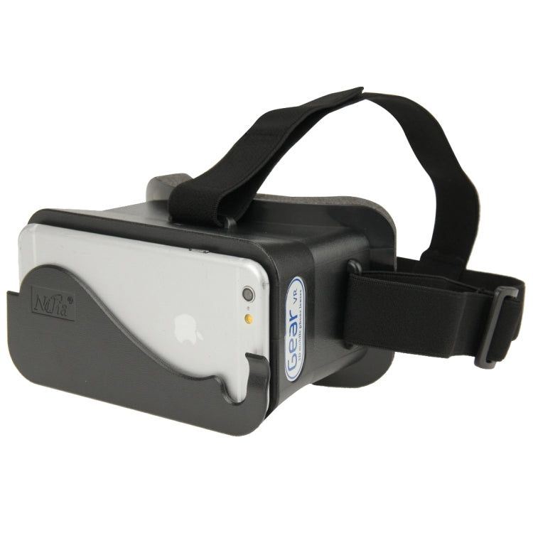 NJ-3D 1688B+ Universal Virtual Reality 3D Video Glasses for 4.7-5.5 inch Smart Phone(Black)