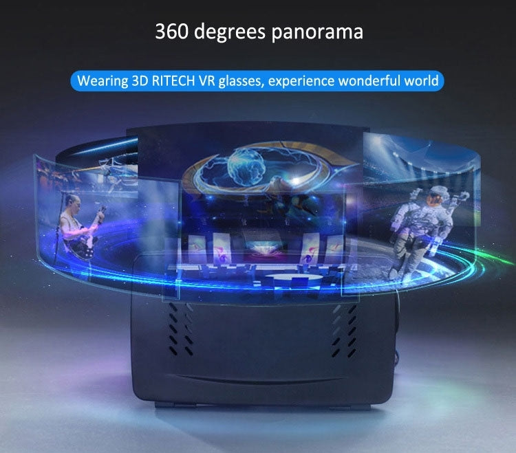 Universal Virtual Reality 3D Video Glasses for 3.5 to 5.5 inch Smartphones