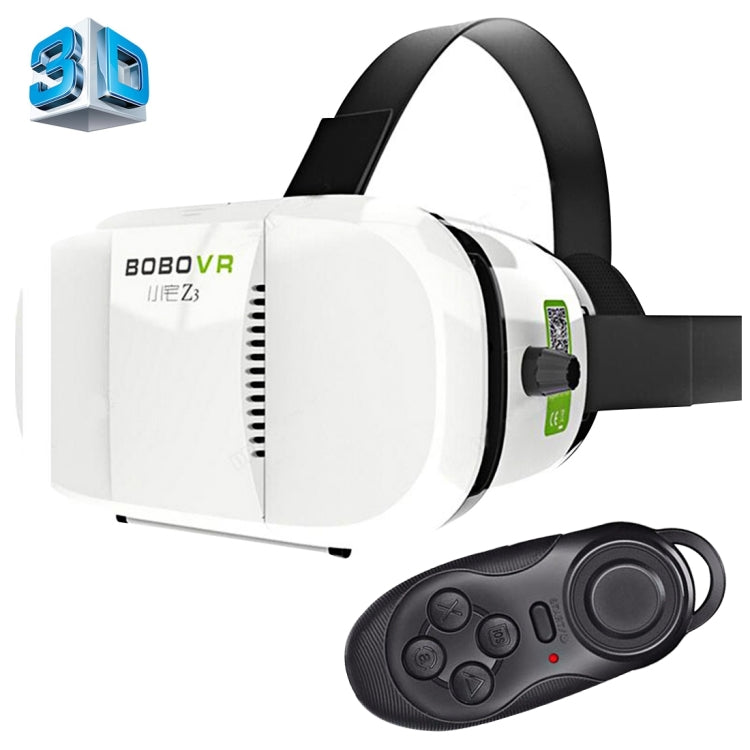 BOBO VR Xiaozhai Z3 Universal Virtual Reality 3D Video Glasses with Bluetooth Remote Controller for 4 to 6 inch Smartphones