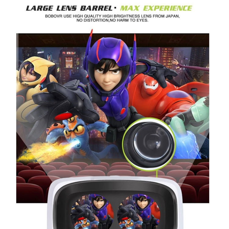 BOBO VR Xiaozhai Z3 Universal Virtual Reality 3D Video Glasses with Bluetooth Gamepad for 4 to 6 inch Smartphones