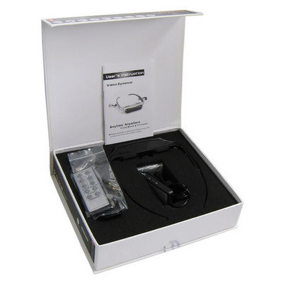 920k Pixels 3D Video Eyewear, Suitable for MP4, PDA, iPod, PS2, PS3, XBOX, DVD Player and 80 inch Virtual Image Screen (1M distance), Resolution: 640X480 VGA