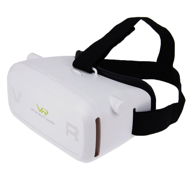 Virtual Reality 3D Video Glasses for iPhone 6 Plus / Galaxy S7 etc. 3.5 inch - 5.7 inch Smartphone(White)
