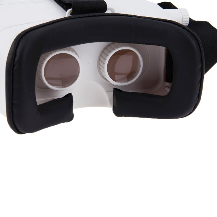 Virtual Reality 3D Video Glasses for iPhone 6 Plus / Galaxy S7 etc. 3.5 inch - 5.7 inch Smartphone(White)