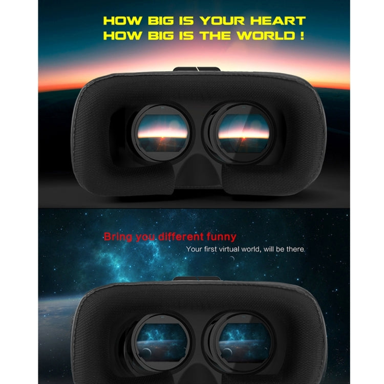 MZ100 Head-mounted Google Cardboard Version Virtual Reality DIY 3D VR Video Movie Game Glasses for iPhone 6 Plus, All 4.7-5.5 inch Smart Phones