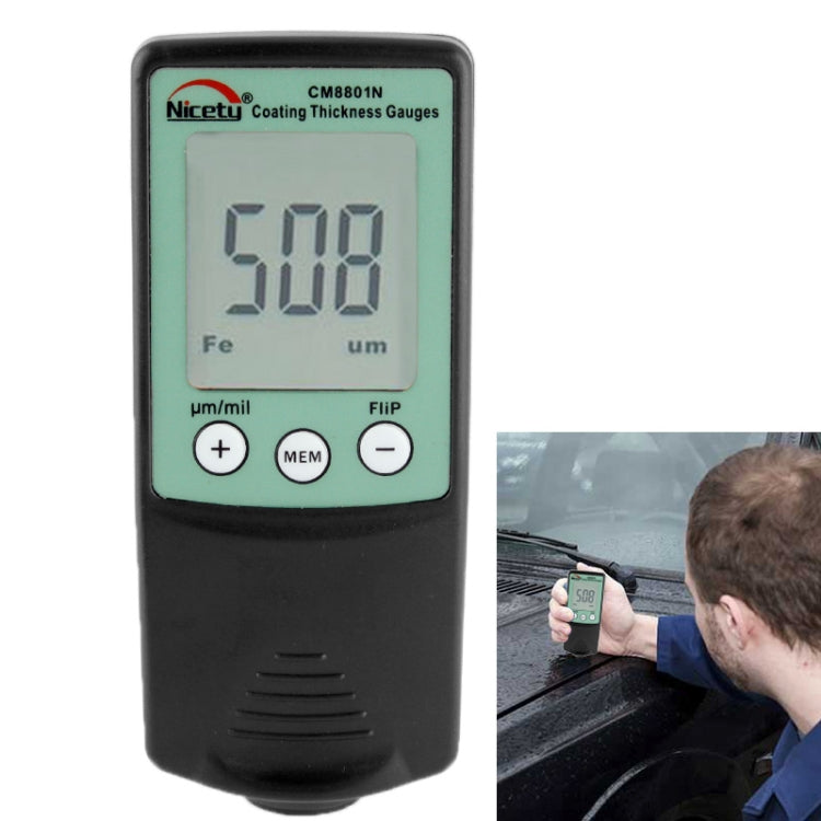 NICETY Coating Thickness Gauge for Measurement of Electrically Non-conductive Coating on Non-ferrous Metals (CM8801N)