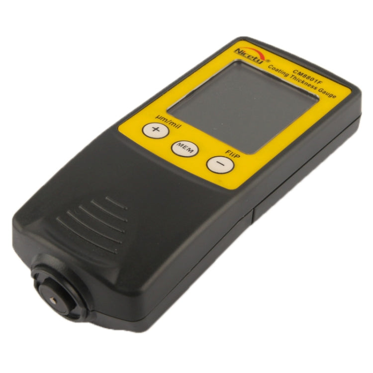 NICETY Coating Thickness Gauge for Measurement of Non-magnetic Coatings on Ferromagnetic Substrates (CM8801F)(Yellow)